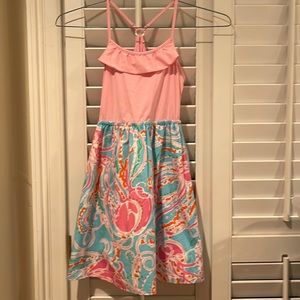 EUC - Lilly Pulitzer Dress - Girls large (8-10)